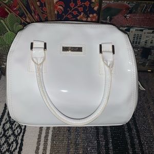 White Versace Purse